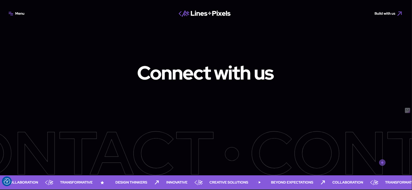 Contact - Lines + Pixels